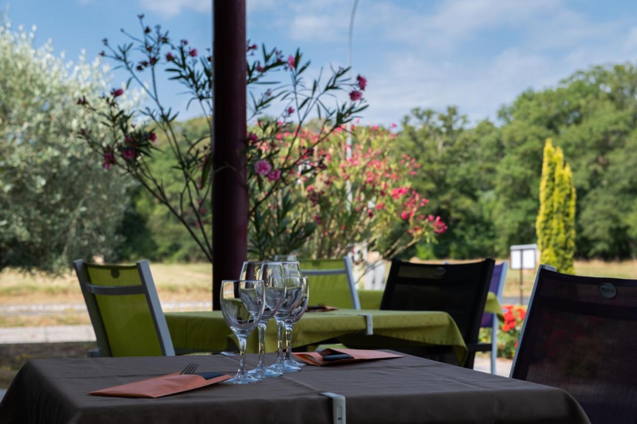 Logis Hotel Restaurant L'Escapade Le Pêchereau Dış mekan fotoğraf